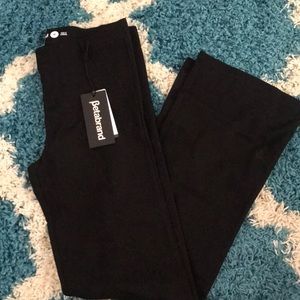 BetaBrand stretch black boot cut pants